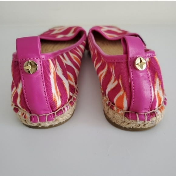 C. Wonder Pink Espadrille Flats Size 8M🌴 - Picture 3 of 11